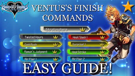 ventus finish commands.